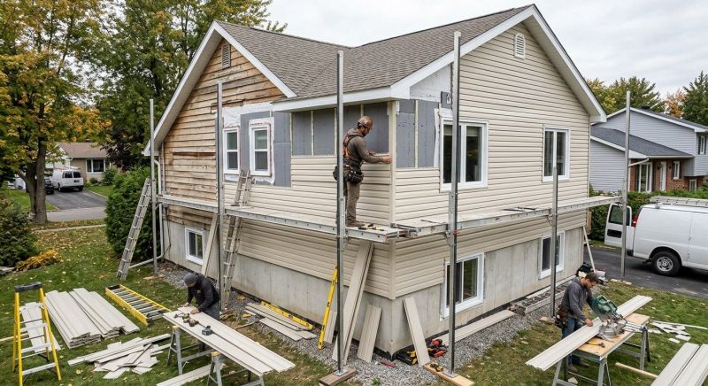 Insulated Siding Installation in Elizabeth, CO